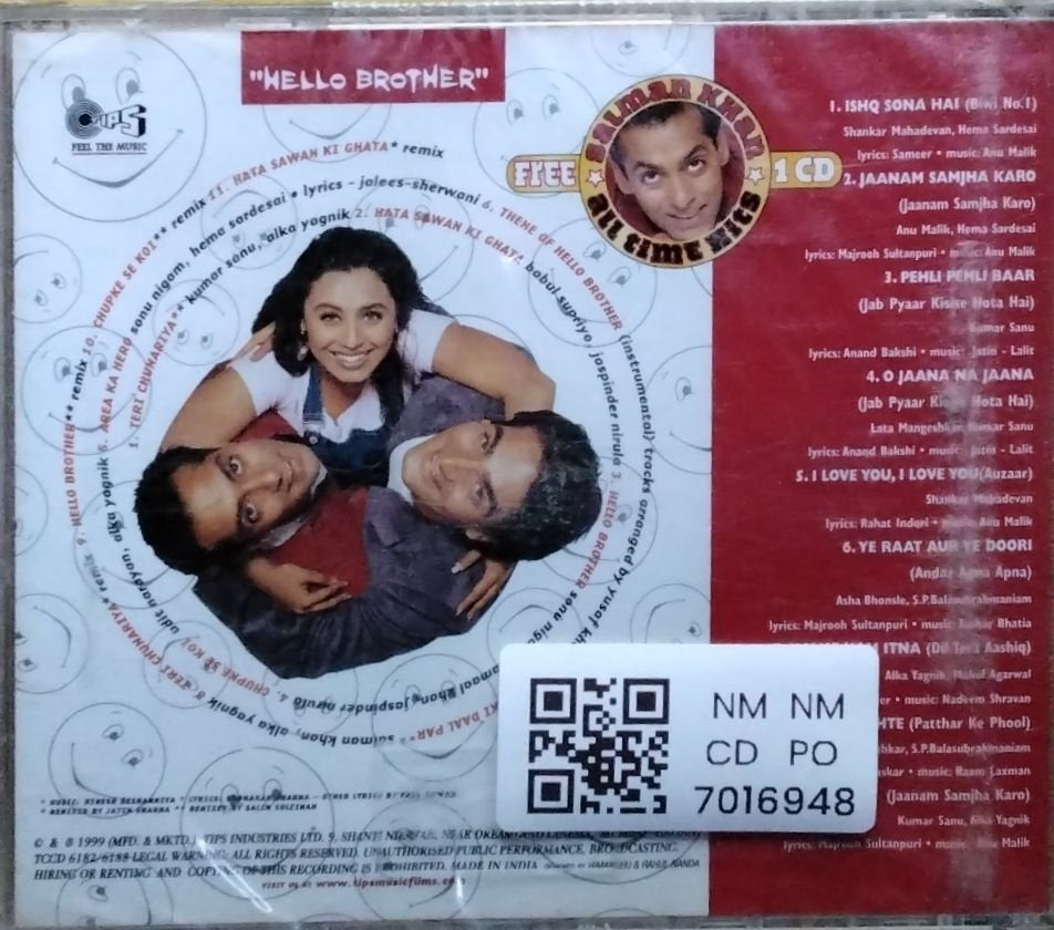 Himesh Reshammiya, Sajid-Wajid - Hello Brother (CD)