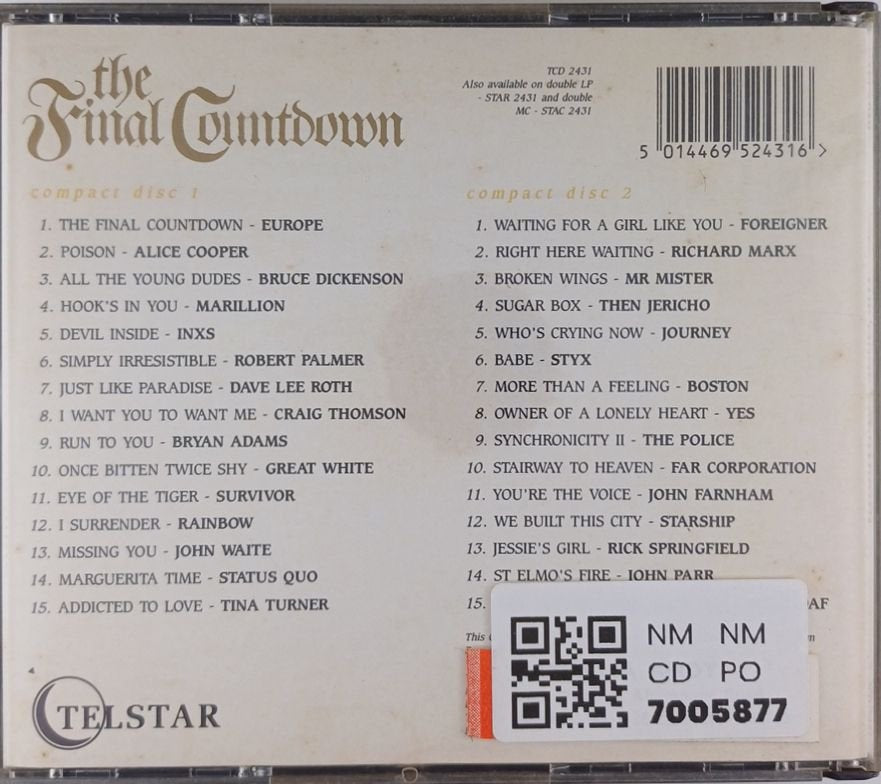 Various - The Final Countdown (CD) (2)