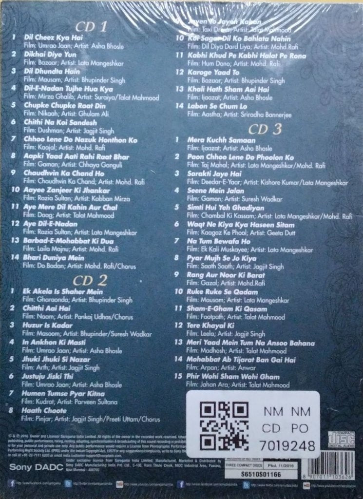 Various - Mehfil-E-Ghazal (CD) (3)