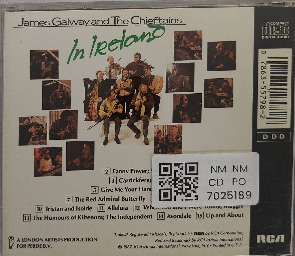 James Galway, The Chieftains - In Ireland (CD)