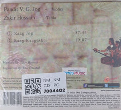 Pandit V. G. Jog, Zakir Hussain - Raga Jog, Raageshri (CD)