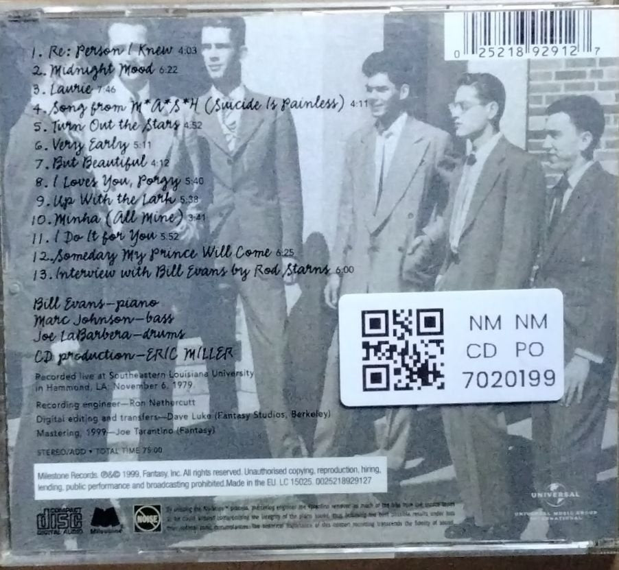 Bill Evans - Homecoming: Live at Southeastern Louisiana University 1979 (CD)