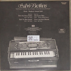 Haji Ghulam Farid Sabri Qawal, Maqbool Ahmed Sabri Qawal & Chorus - Sabri Brothers (Vinyl)