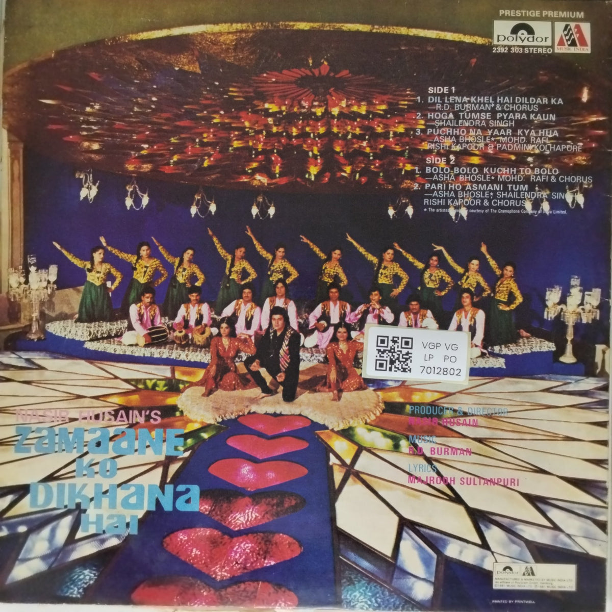 R.D. Burman - Zamaane Ko Dikhana Hai (Vinyl)