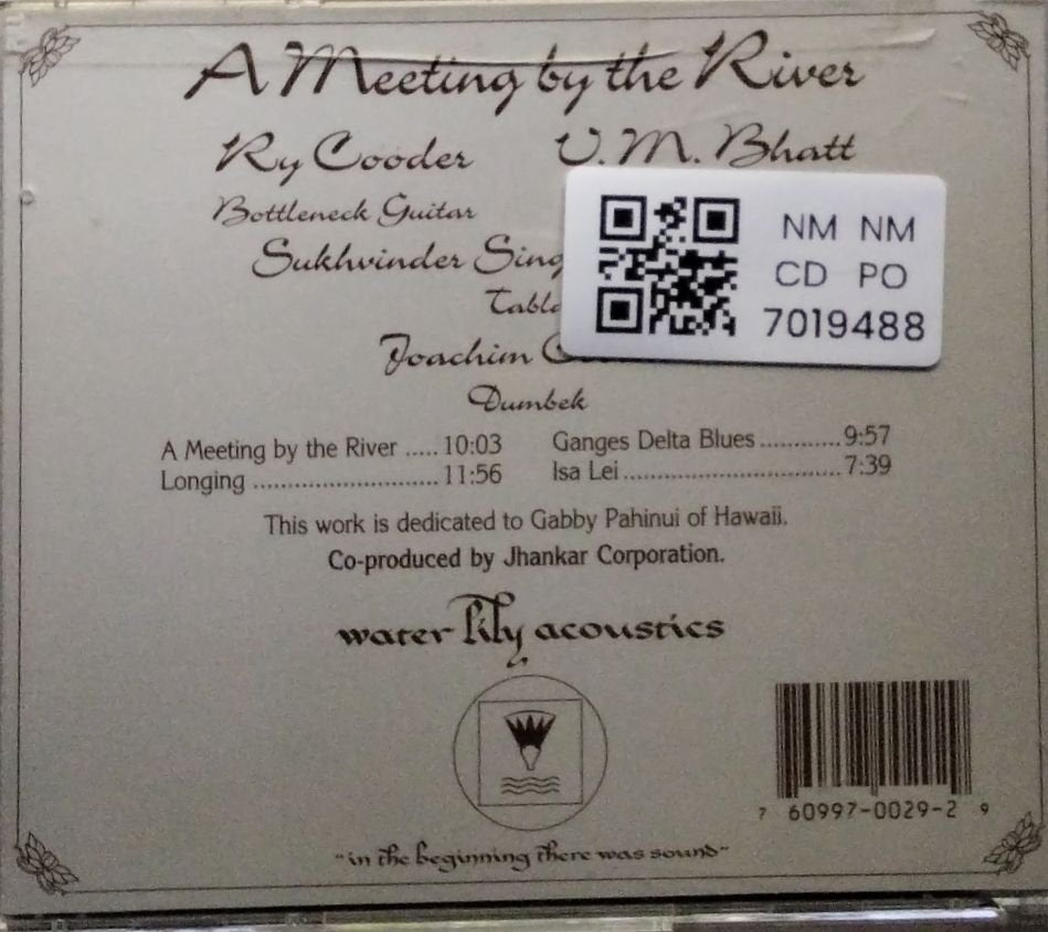 Ry Cooder, V.M. Bhatt - A Meeting by the River (CD)