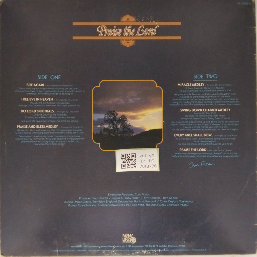 Cam Floria - Praise the Lord (Vinyl)