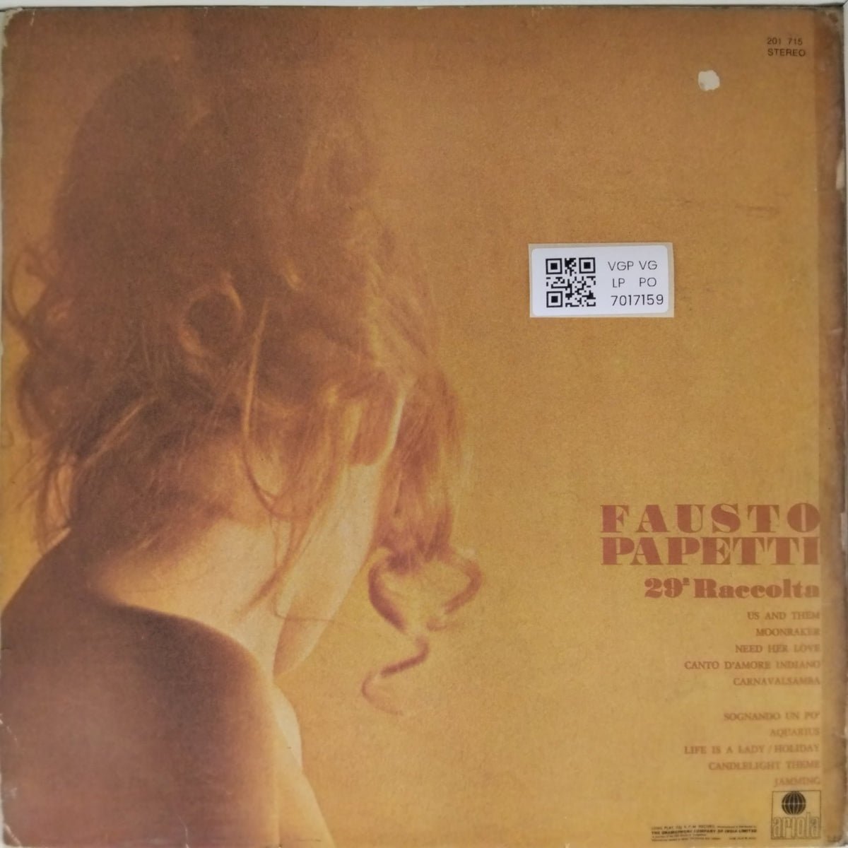 Fausto Papetti - 29a Raccolta (Vinyl)