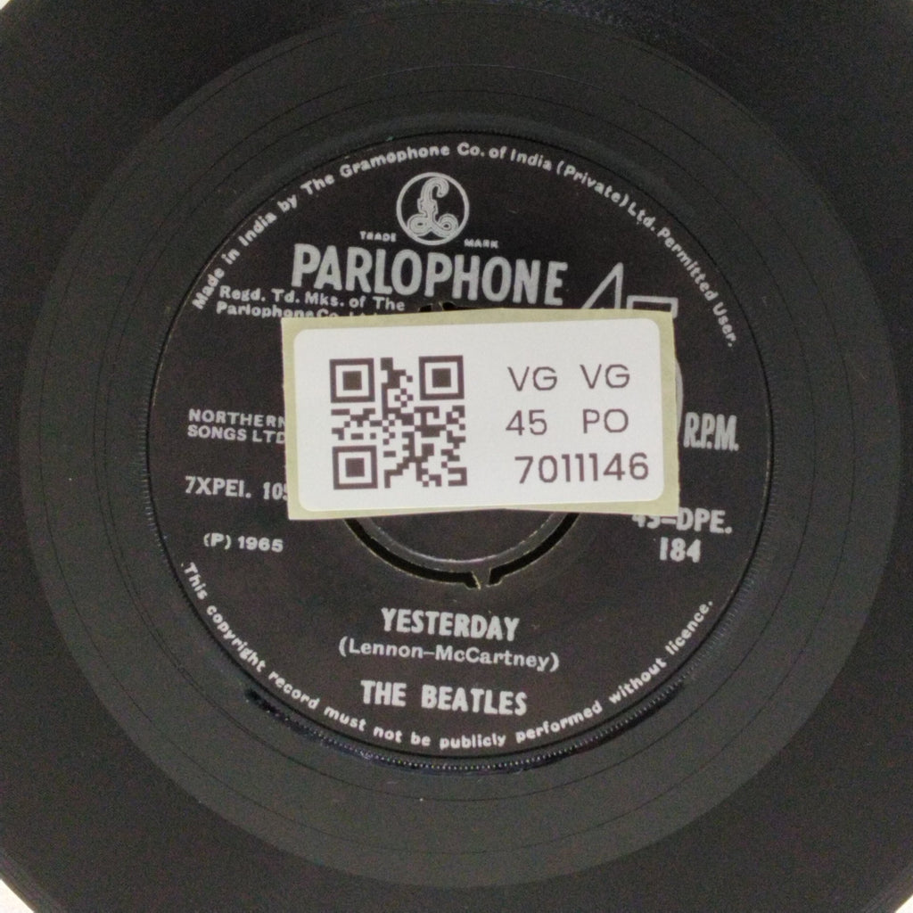The Beatles - Act Naturally / Yesterday (45-RPM)
