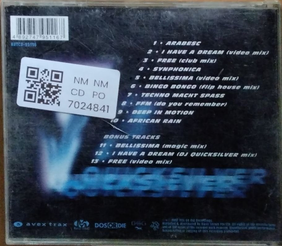 DJ Quicksilver - Quicksilver (CD)
