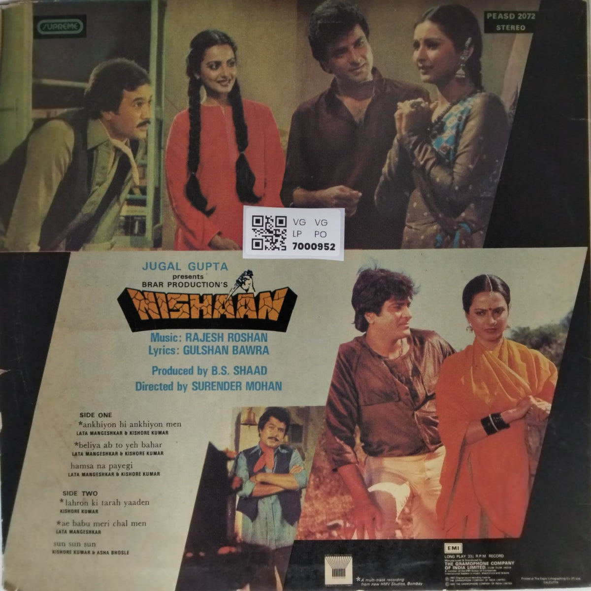 Rajesh Roshan - Nishaan (Vinyl)