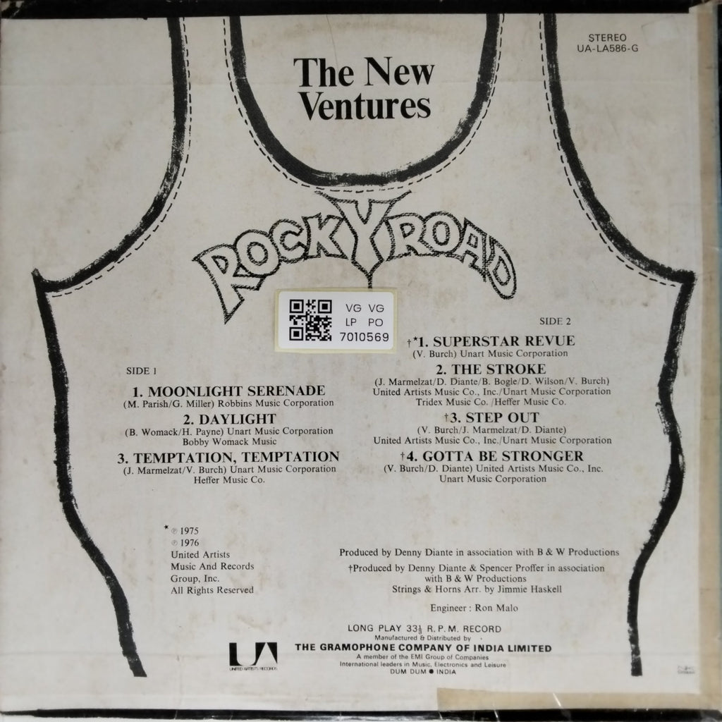 The New Ventures - Rocky Road (Vinyl)