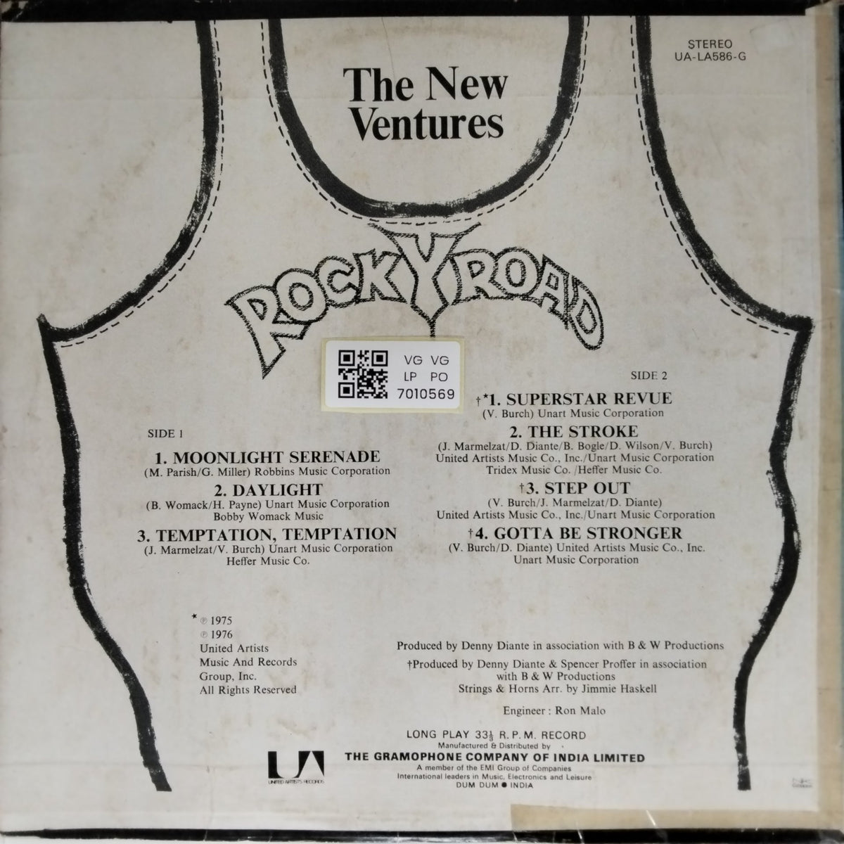 The New Ventures - Rocky Road (Vinyl)