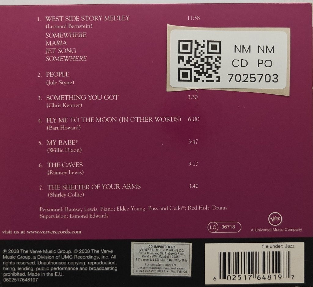 Ramsey Lewis Trio - The Ramsey Lewis Trio at the Bohemian Caverns (CD)