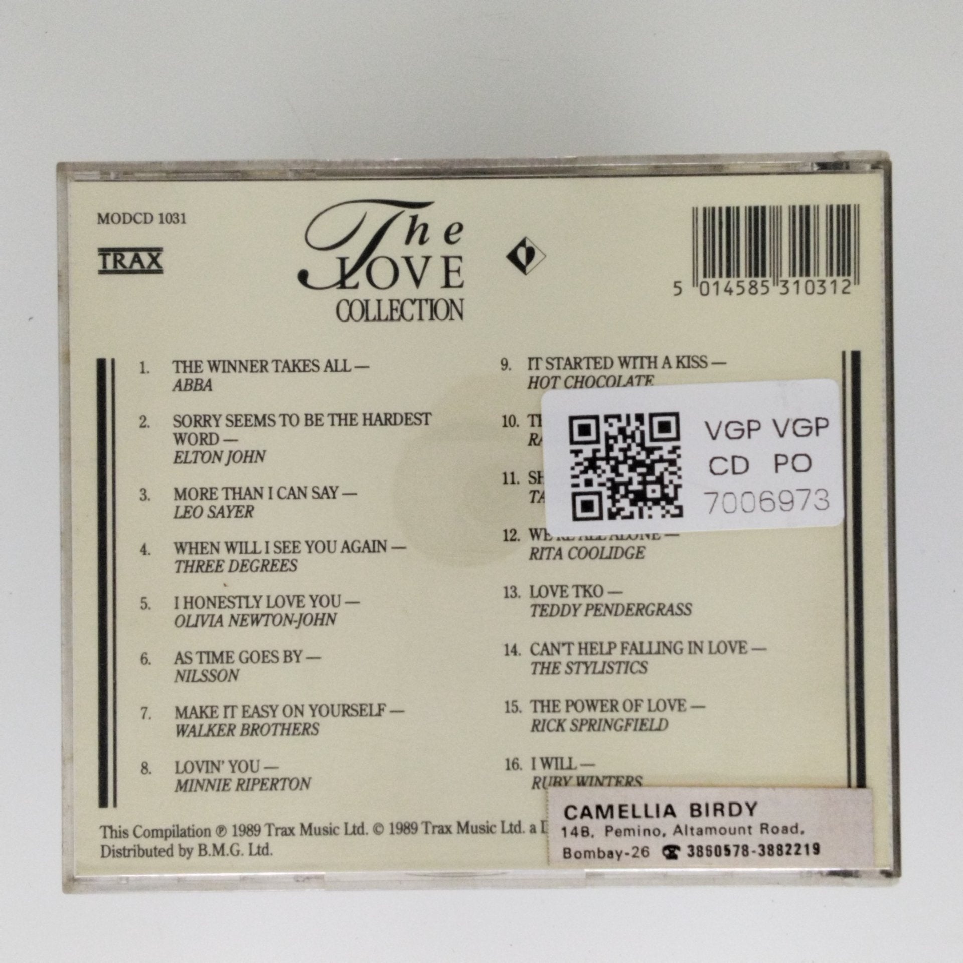 Various - The Love Collection Volume IV (CD)