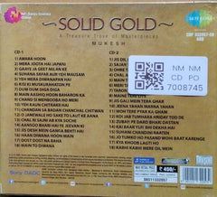 Mukesh - Solid Gold: A Treasure Trove of Masterpieces Vol-I & II (CD)