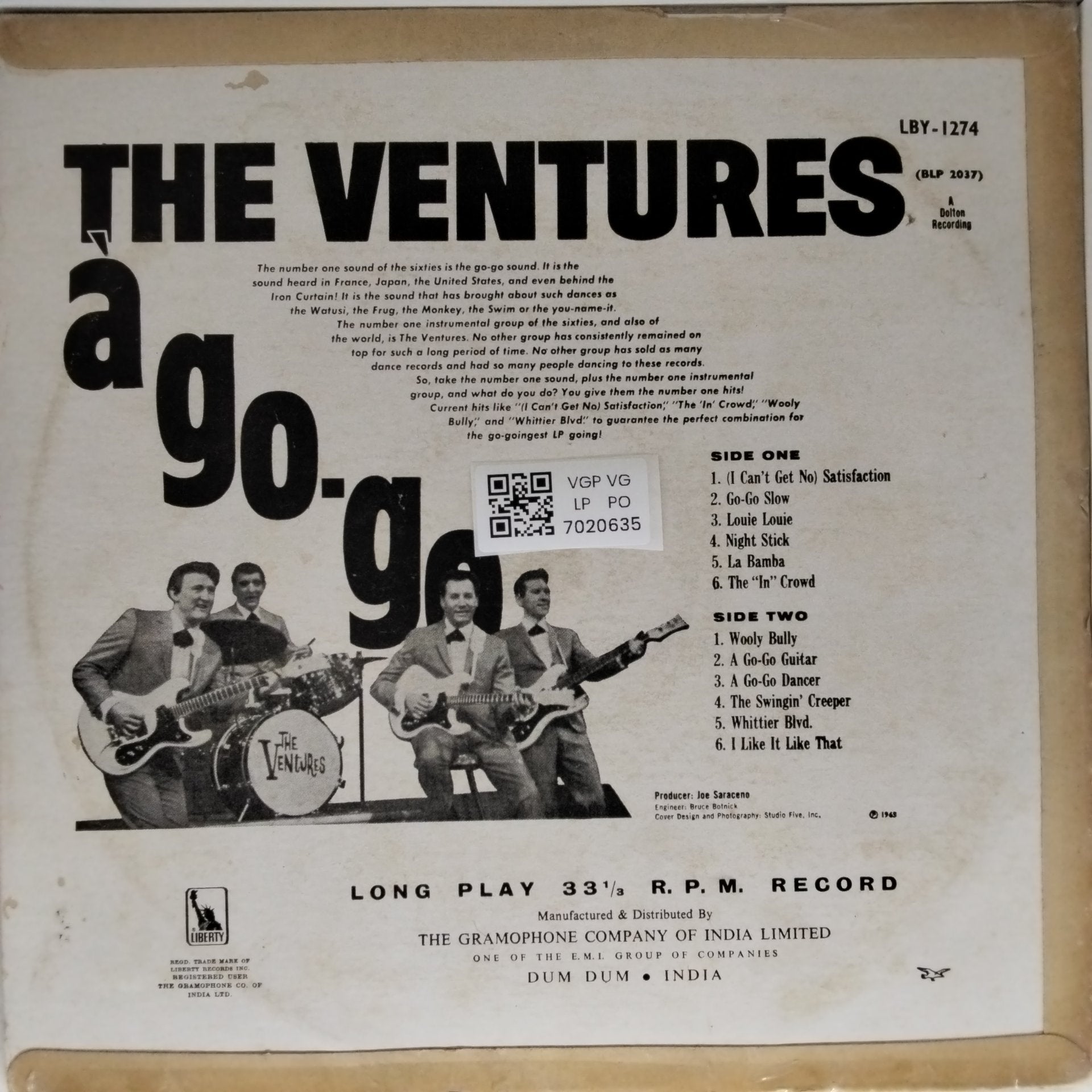 The Ventures - à go-go (Vinyl)