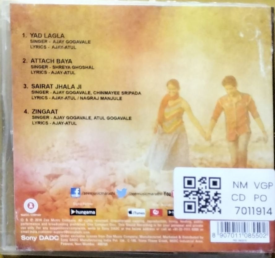 Ajay-Atul - Sairat (CD)