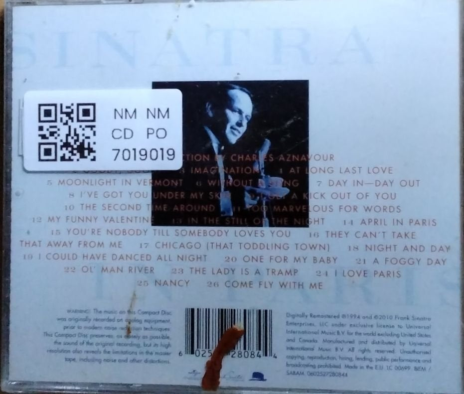 Frank Sinatra - Live in Paris (CD)