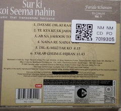 Farida Khanum - Sur Ki Koi Seema Nahin: In Concert Vol. 1 (CD)