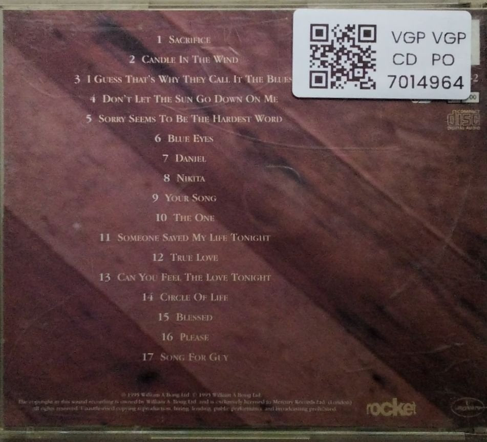 Elton John - Love Songs (CD)