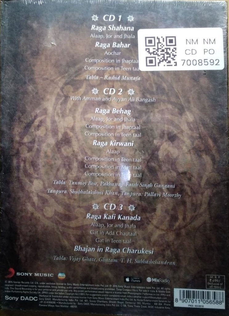 Ustad Amjad Ali Khan - Instrumental Wizards (CD)