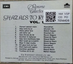 Various - Supreme Collection - Ghazals to Remember Vol. 1 (CD)