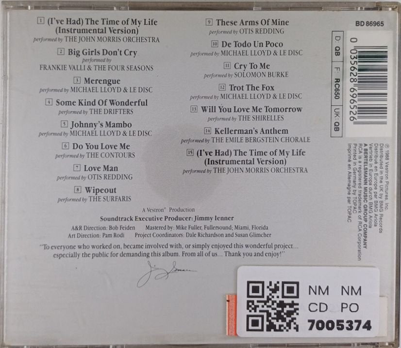 Various - More Dirty Dancing (CD)