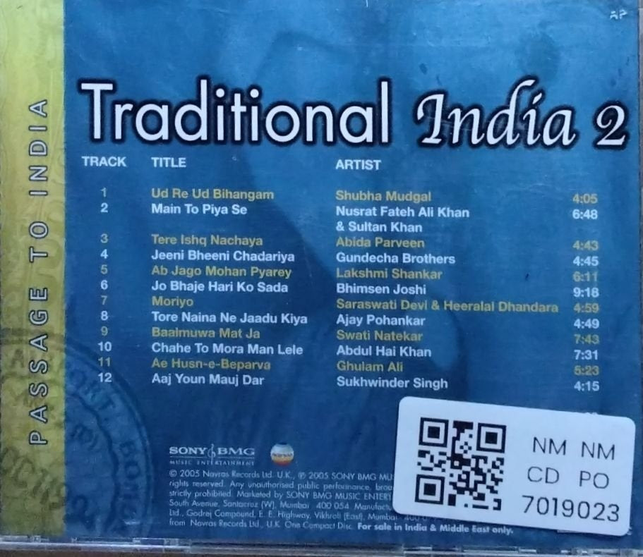 Various - Traditional India 2 (CD)