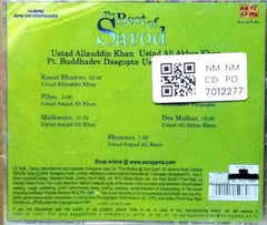 Ustad Allauddin Khan, Ustad Ali Akbar Khan, Pt. Buddhadev Dasgupta, Ustad Amjad Ali Khan - The Best of Sarod (CD)