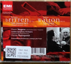 Maxim Vengerov, Mstislav Rostropovich - Britten Walton: Violin Concerto, Viola Concerto (CD)