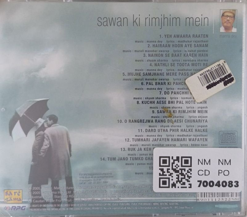 Manna Dey - sawan ki rimjhim mein (CD)