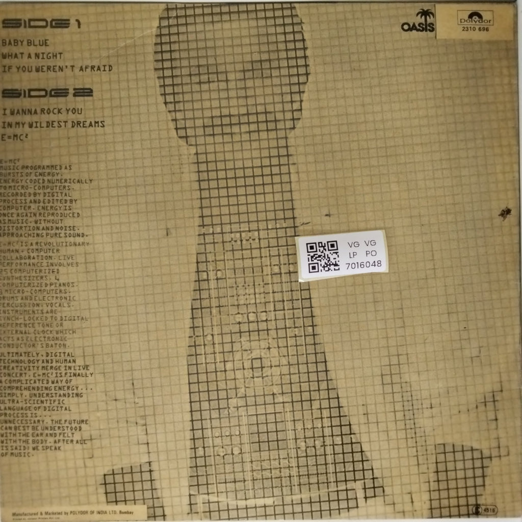 Giorgio - E=MC² (Vinyl)