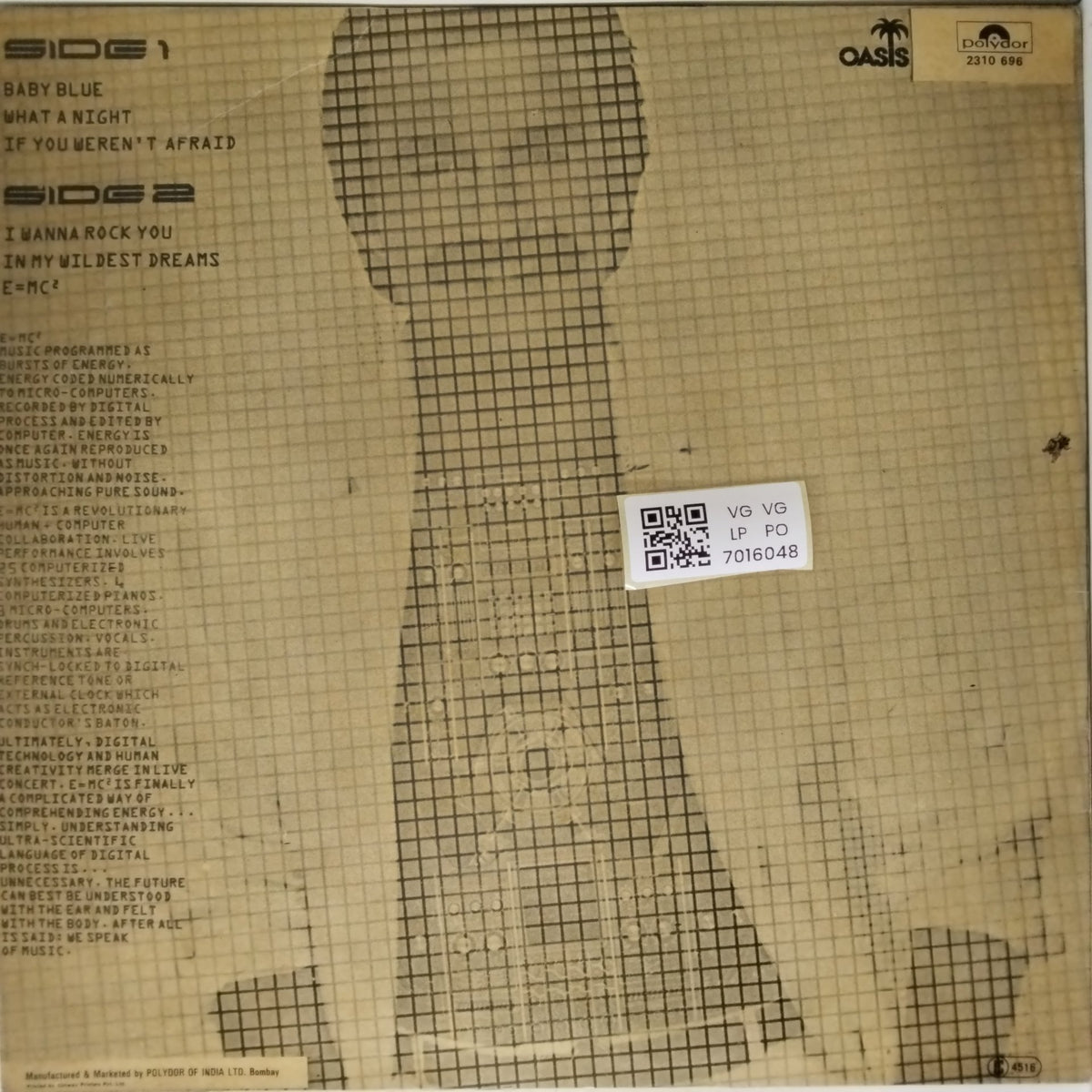 Giorgio - E=MC² (Vinyl)