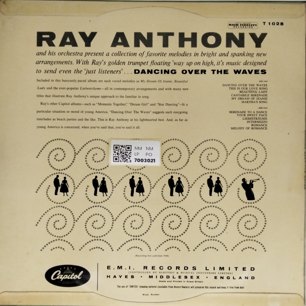 Ray Anthony - Dancing Over The Waves (Vinyl)