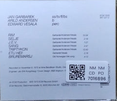 Jan Garbarek, Arild Andersen, Edward Vesala - Triptykon (CD)