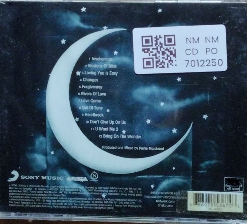 Sarah McLachlan - Laws of Illusion (CD)