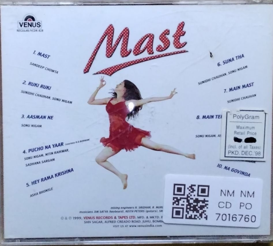 Sandeep Chowta - Mast (CD)