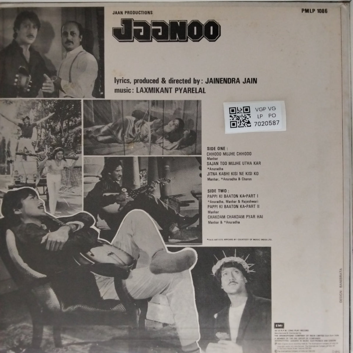 Laxmikant Pyarelal - Jaanoo (Vinyl)