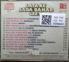 Vandana Bajpai - Lata Ke Sadabahar Geet Vol. 3 (CD)