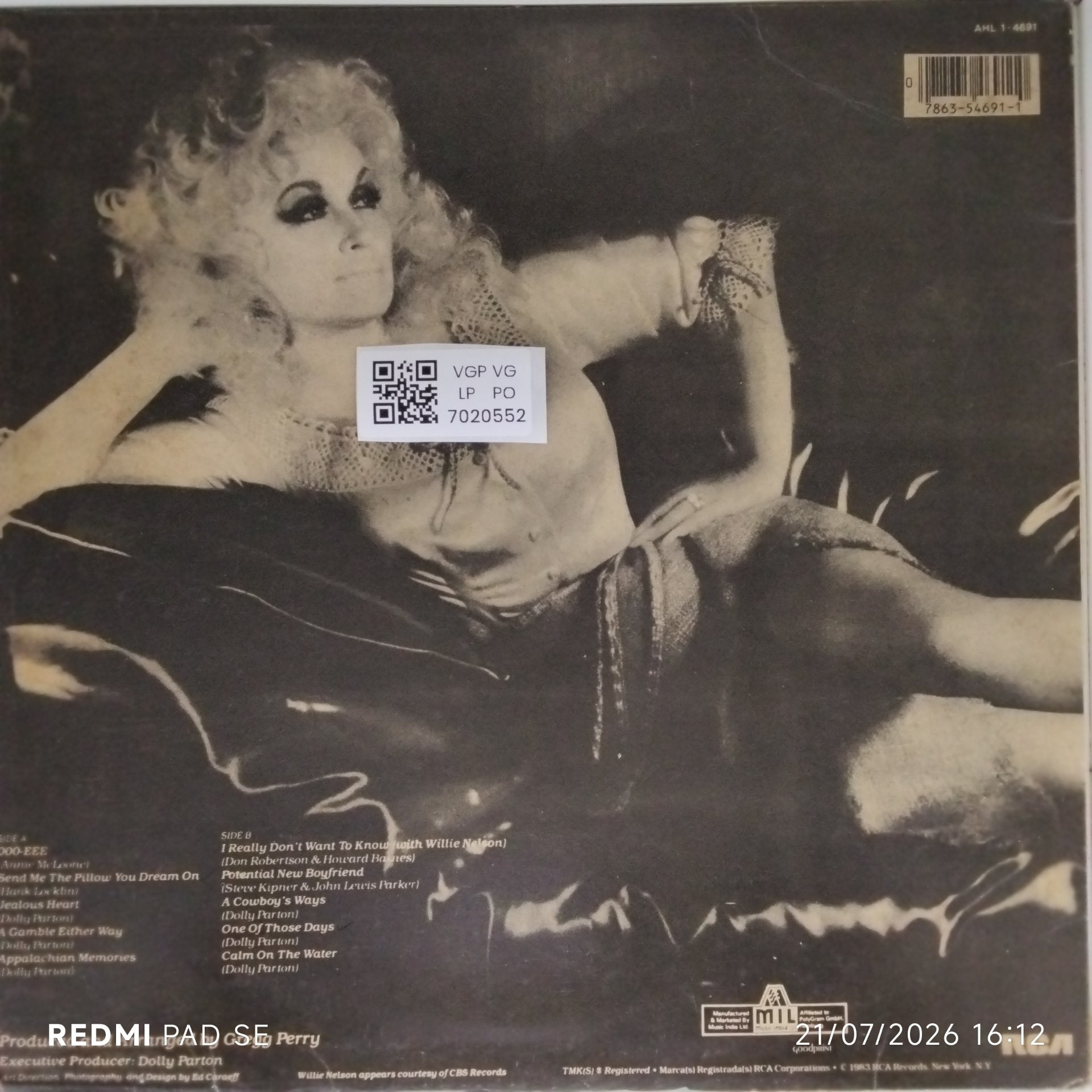 Dolly Parton - Burlap & Satin (Vinyl)