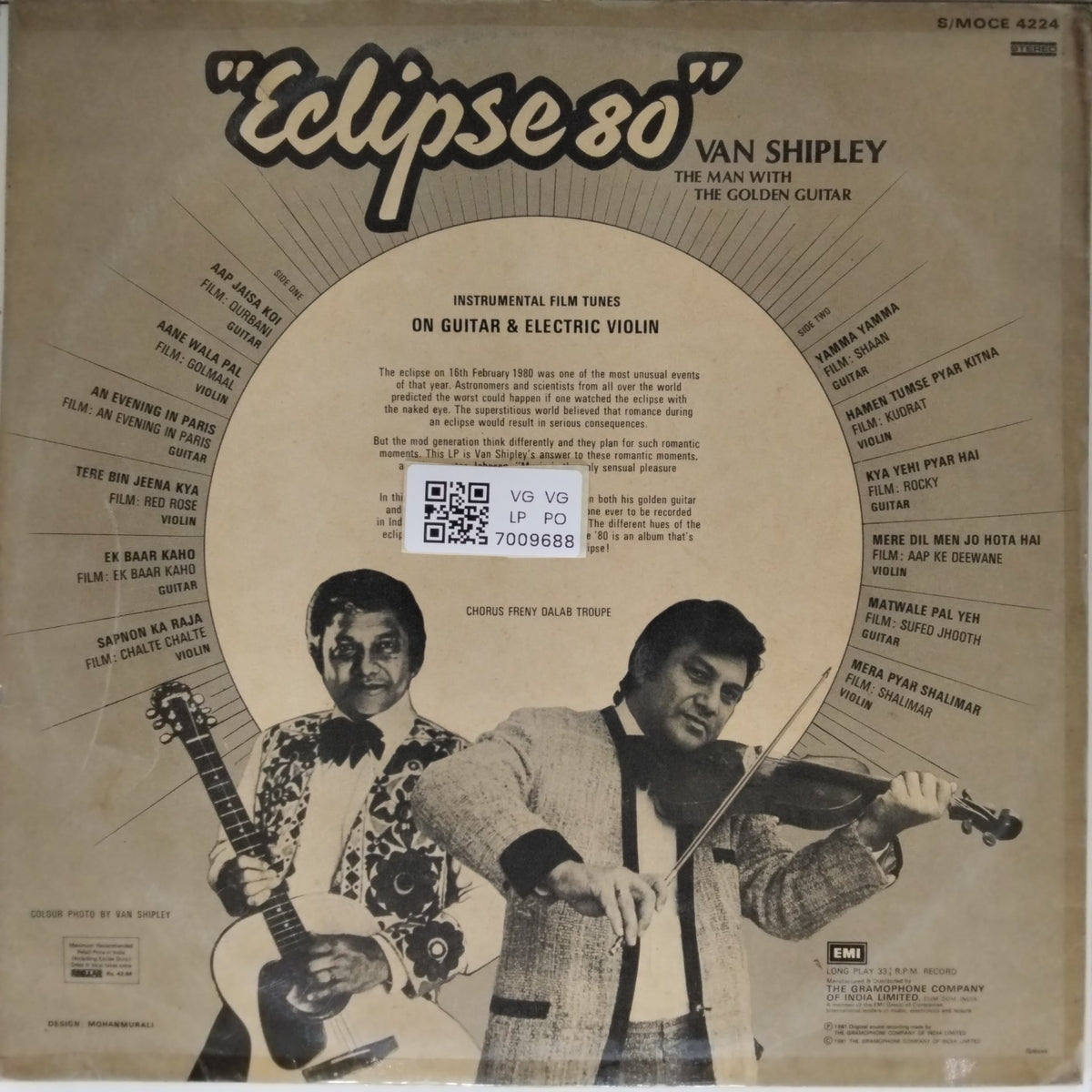 Van Shipley - Eclipse 80 (Vinyl)