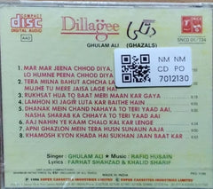 Ghulam Ali - Dillāgee (CD)