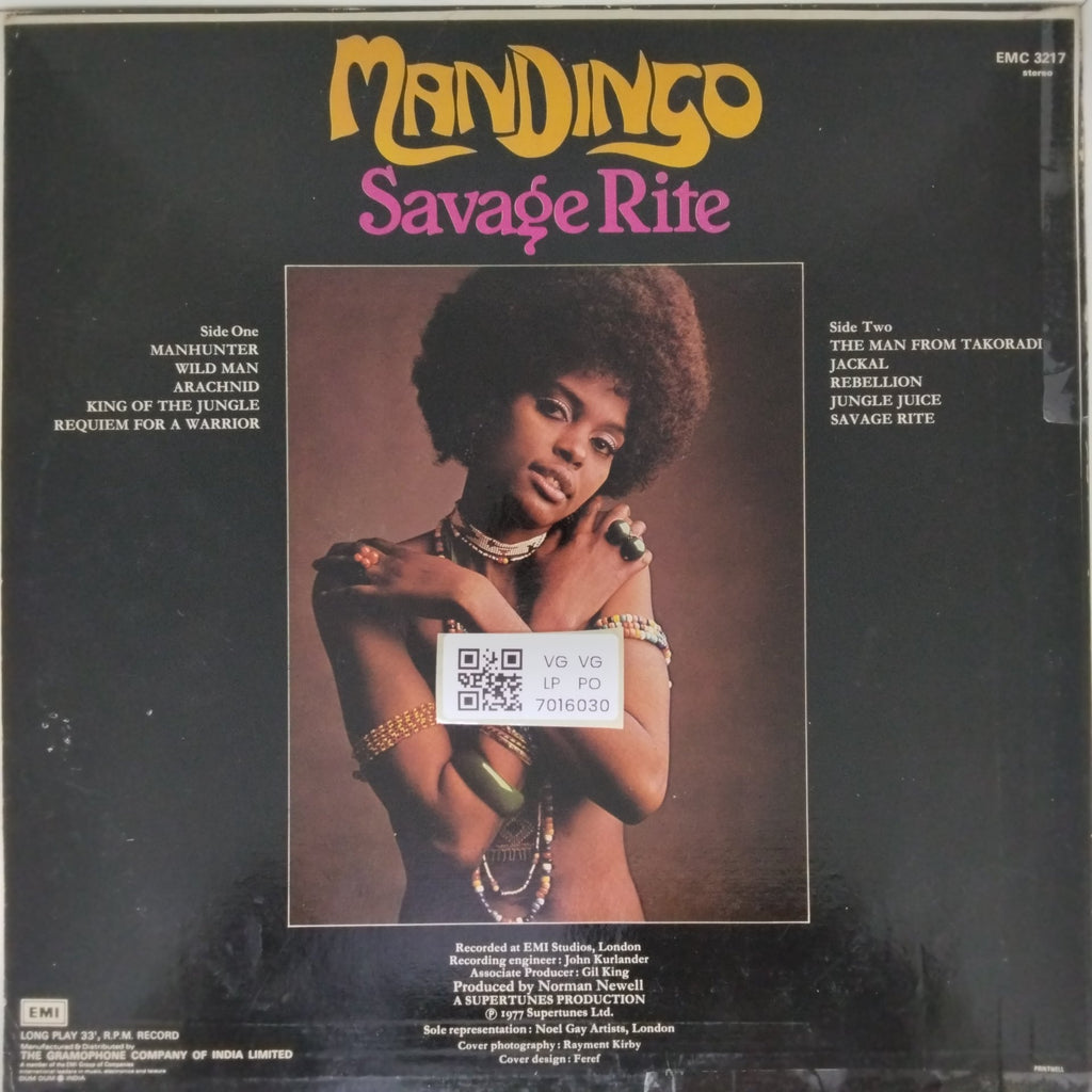 Mandingo - Savage Rite (Vinyl)