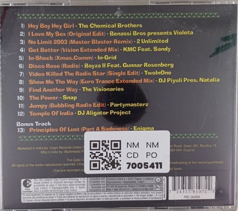 Various - Dhik Chik Dhik Chik (CD)