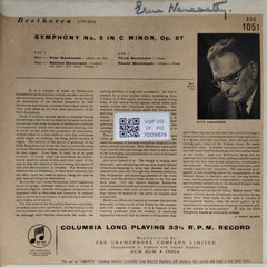 Otto Klemperer, Philharmonia Orchestra - Symphony Number 5 in C Minor Op. 67 (Vinyl)