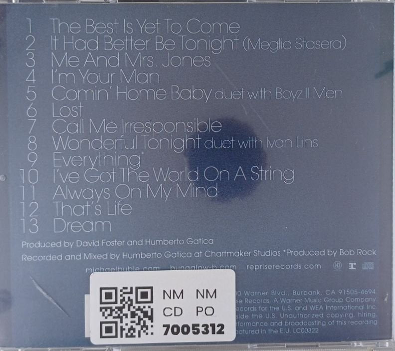 Michael Bublé - Call Me Irresponsible (CD)