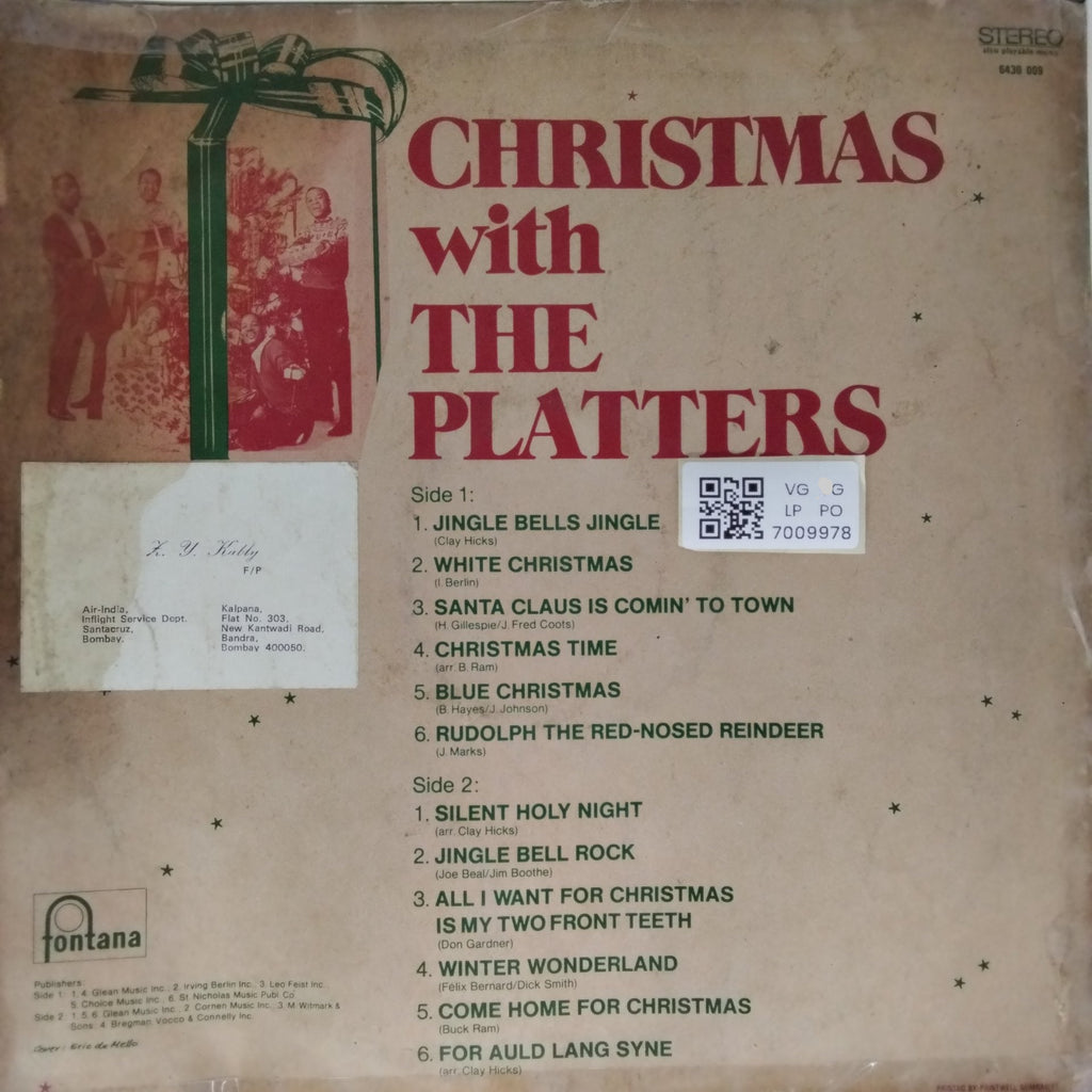 The Platters - Christmas with The Platters (Vinyl)