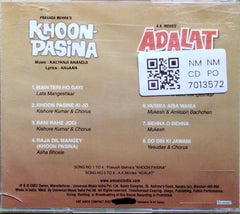 Kalyanji Anandji - Khoon Pasina / Adalat (CD)