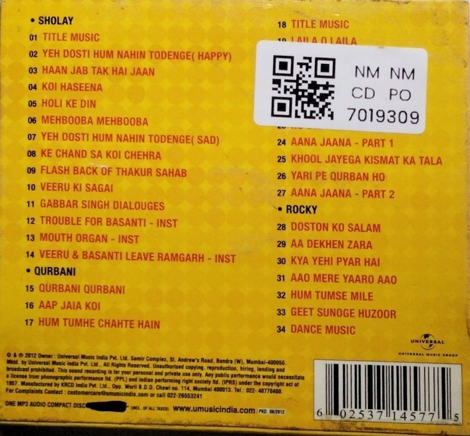 Various - Combos Dhamaka (MP3CD) (CD)