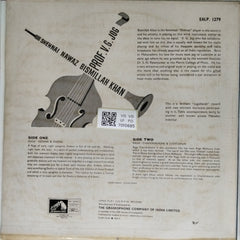 V.G. Jog, Bismillah Khan - Shennai Nawaz - Raga Kedara, Raga Chandrakauns (Vinyl)